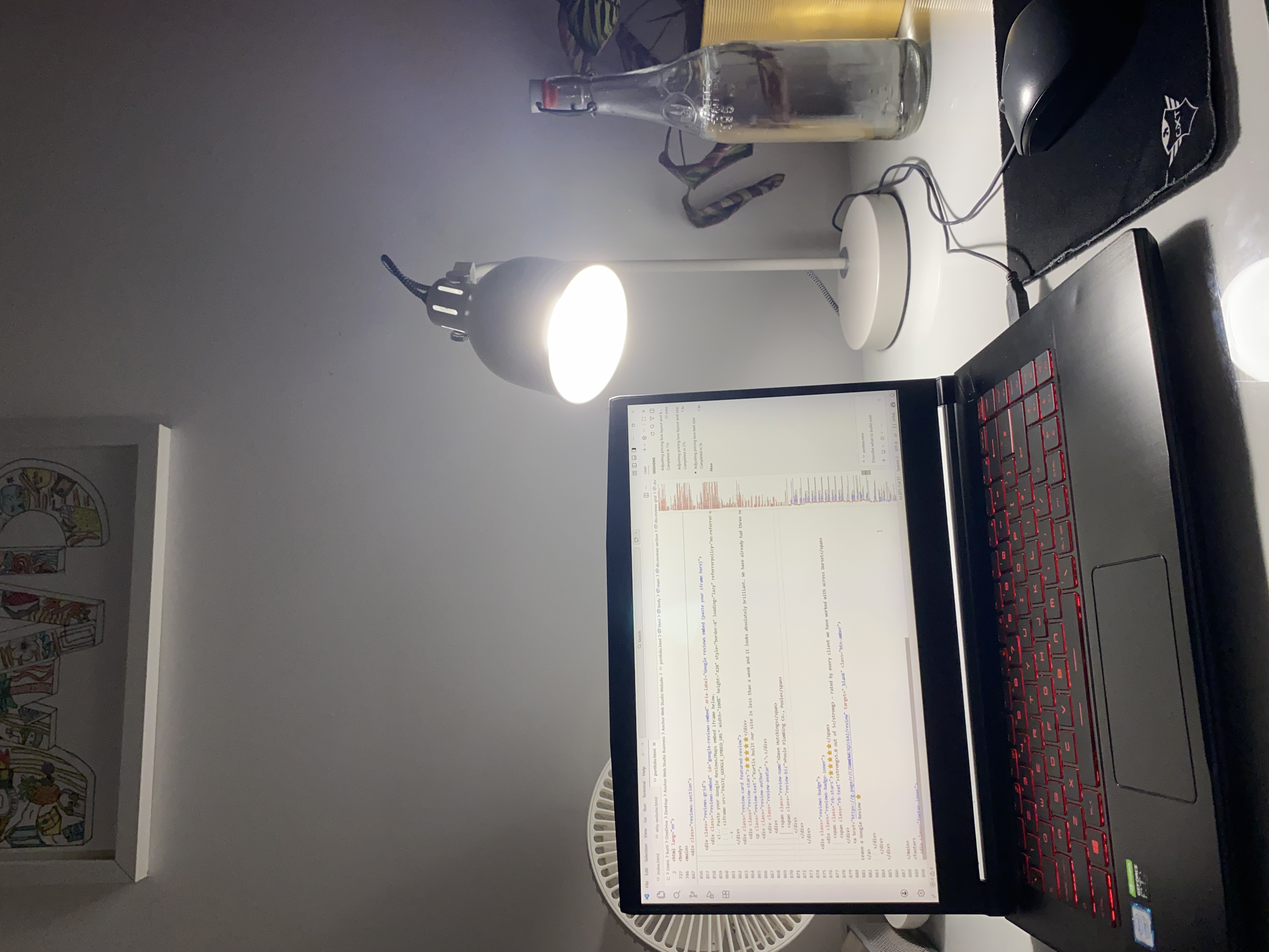 Kurtis Davis Setup- Founder of Anchor Web Studio